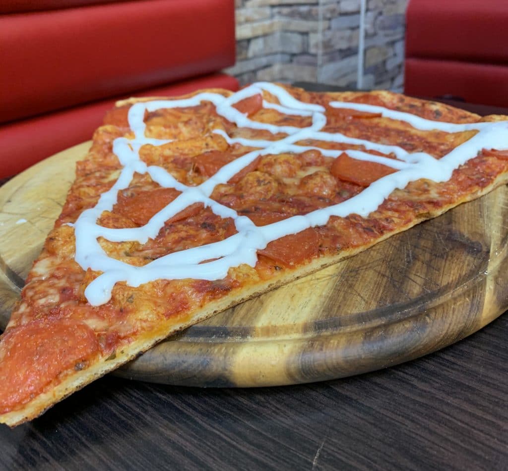 Madkassens pizzaslice